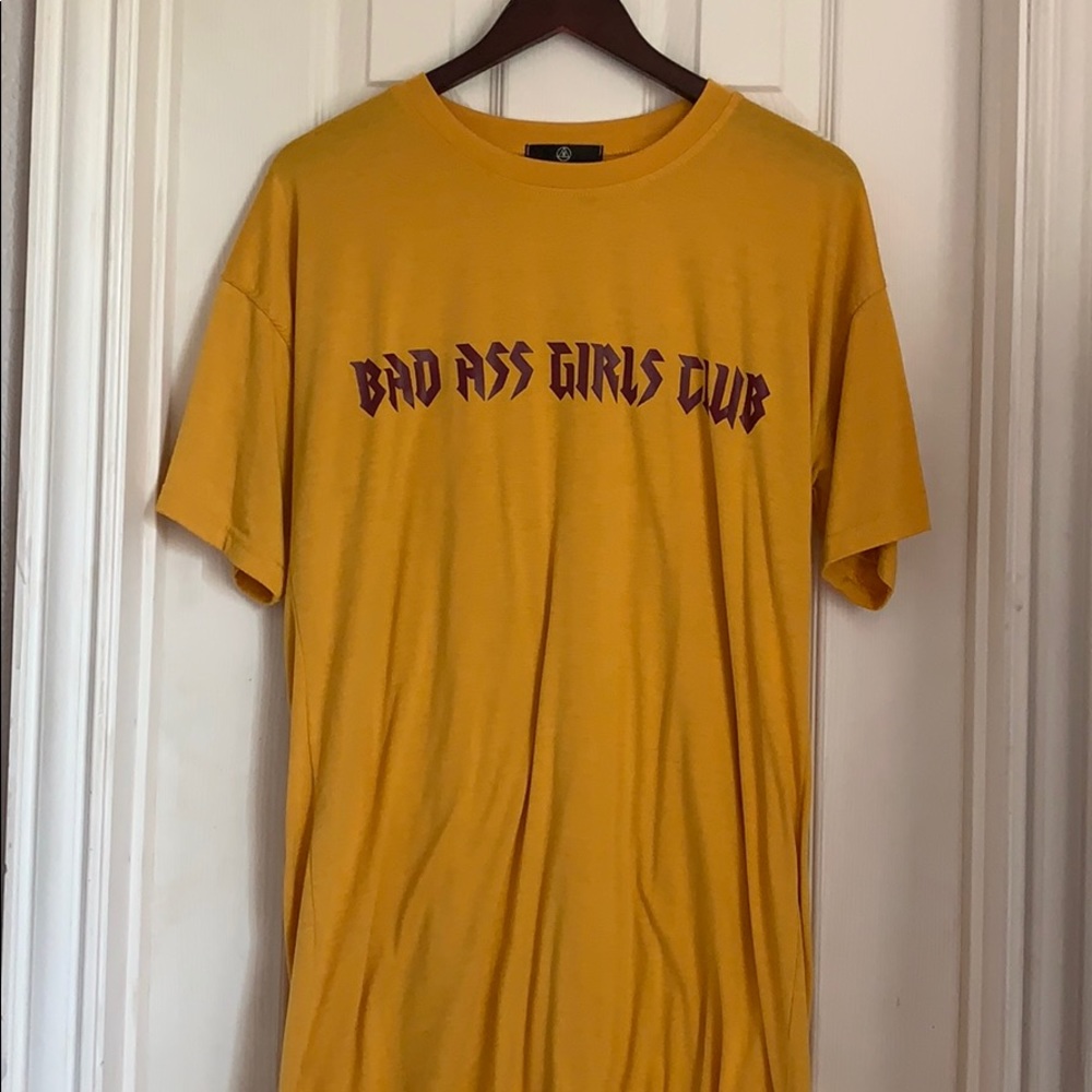 MISSG.-oversize tshirt dress Bad ass girls club